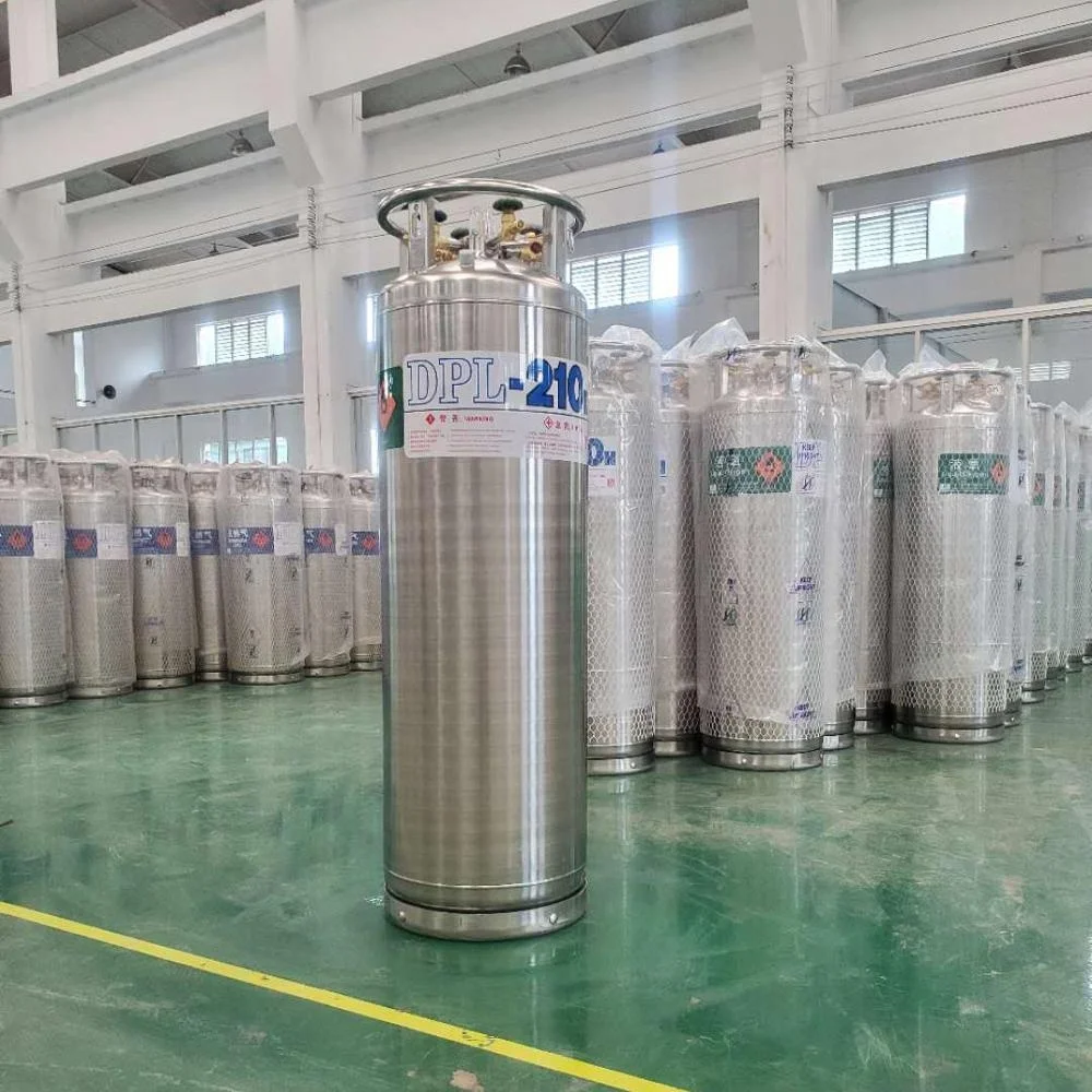 Цилиндр из нержавеющей стали для Девара жидкого азота 210L