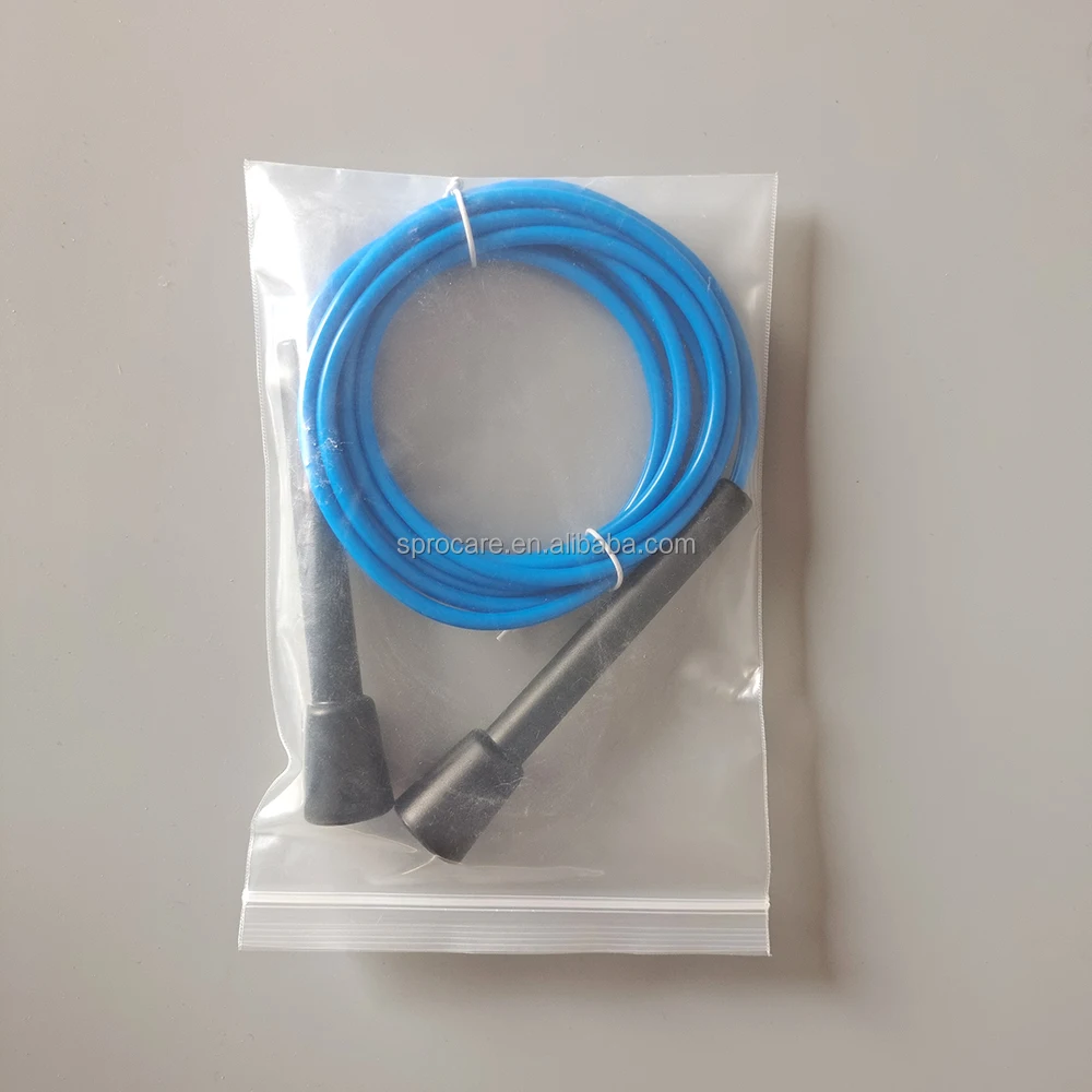 Adjustable Lightweight Jump Rope for Fitness and Exercise with Plastic Handles Tangle-Free Skipping Rope for Workout Gym Cardio