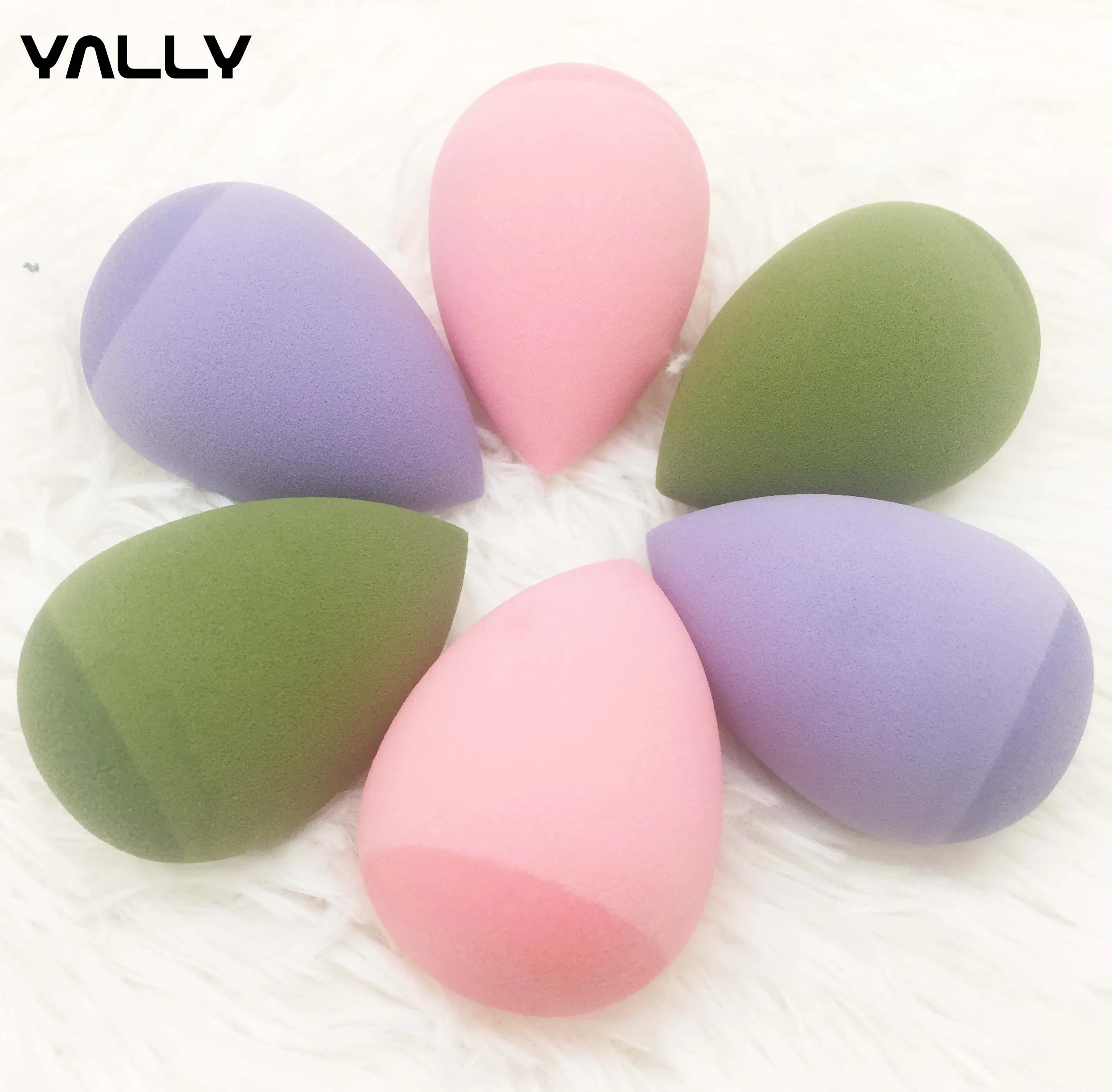 beauty Saving cosmetics silicone blender teardrop makeup sponge with infused silicone  for cosmetics foundation and powder puff