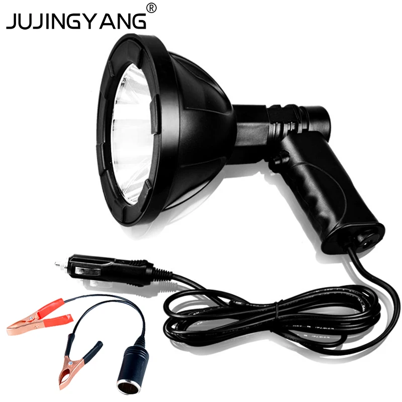 
Ультраяркий водонепроницаемый прожектор 350 лм 30 Вт, Светодиодный прожектор для кемпинга, охоты, рыбалки, морской 