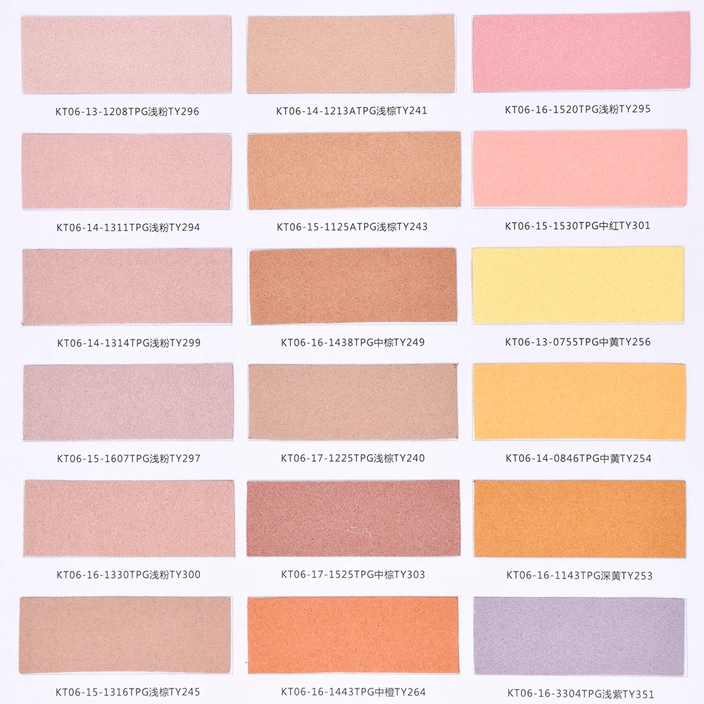 wholesale factory 1M MOQ REACH faux PU Leather sheets Microfiber Suede fabric material For shoes/bags/upholstery/sofa/car seat