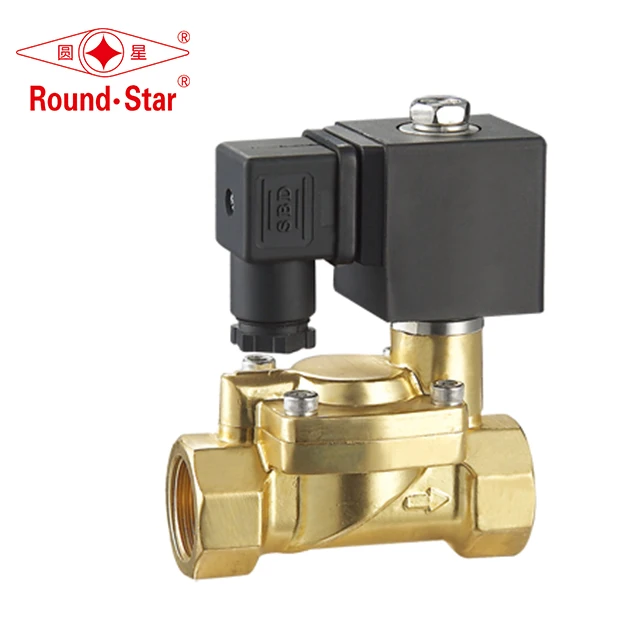 Pilot operated Pre 16bar DFD-25 water solenoid valve 24vdc solenoid valve