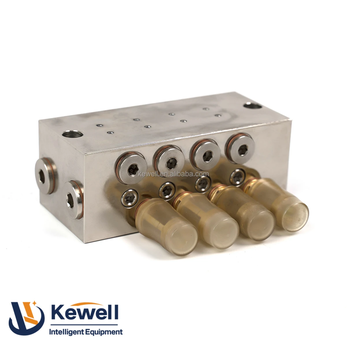 DDV Dual Line Distributor Manifold Injector Progressive Lubrication Metering Grease Oil Dispenser Block Divider Valve