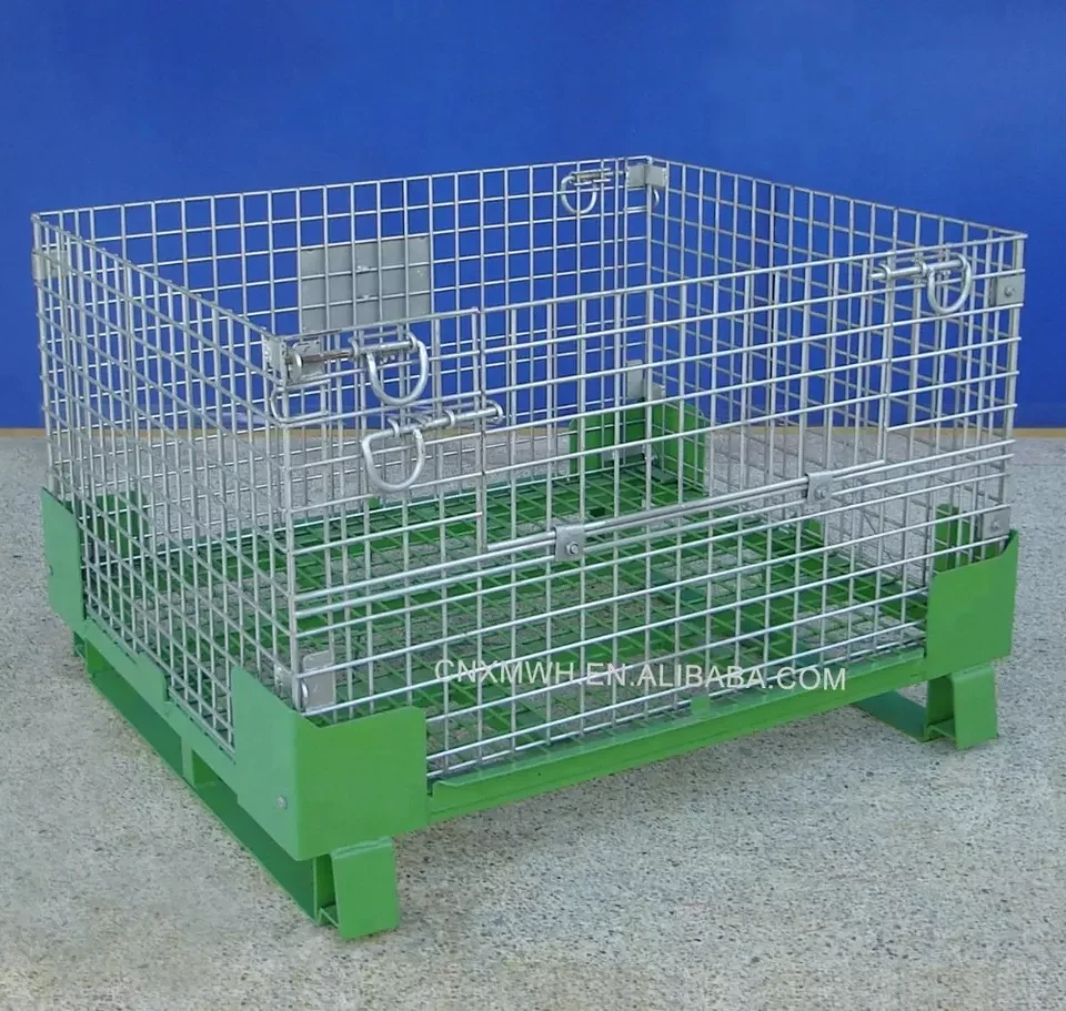 1170x1000x760 mm Wire Mesh Container Heavy Duty Stainless Steel Stillage