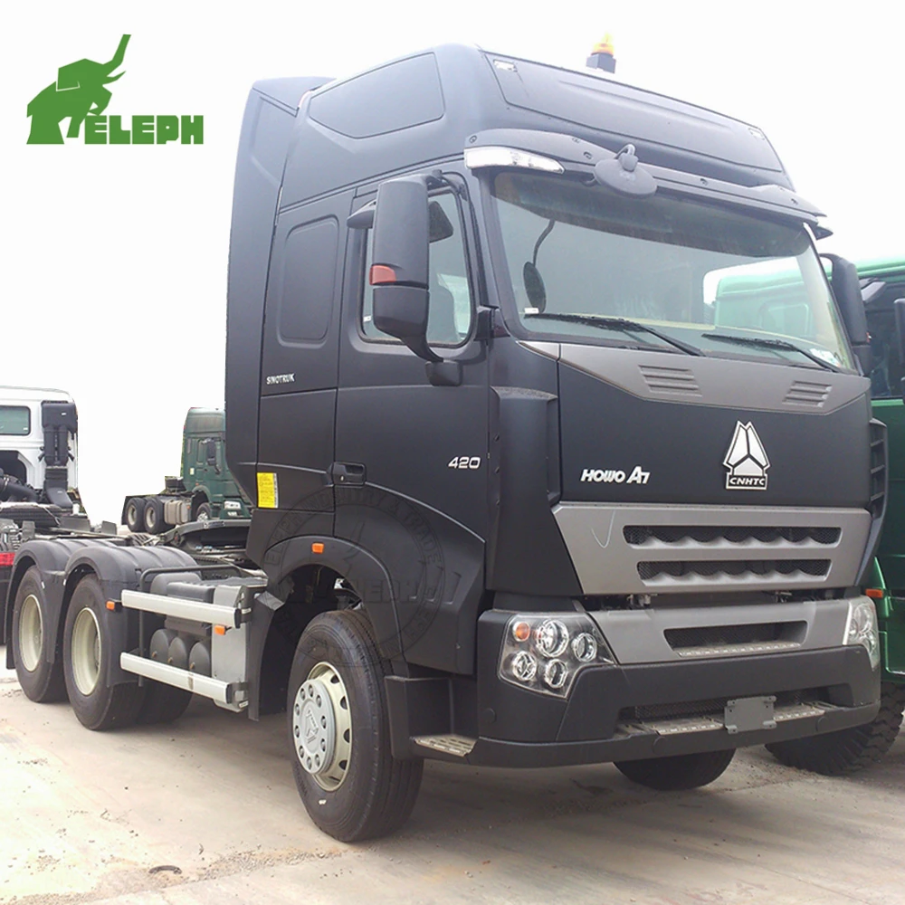 10-колесный Howo 420hp терминал трактор грузовик головка Sinotruck 10 тонн