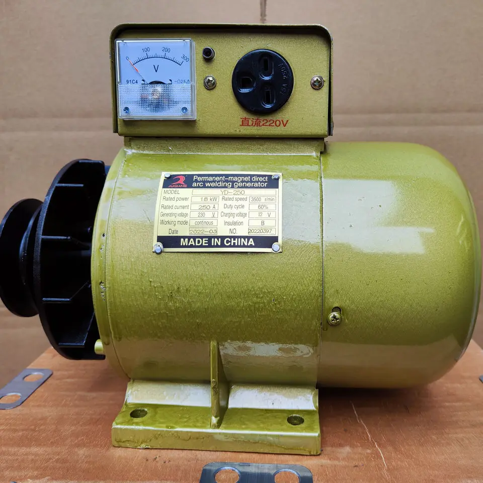 220V High Power Brushless Electric Generator Motor Welding Single-Phase Ac Generator