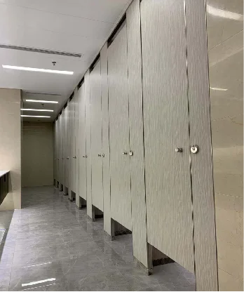 public wood 12mm hpl toilet partition