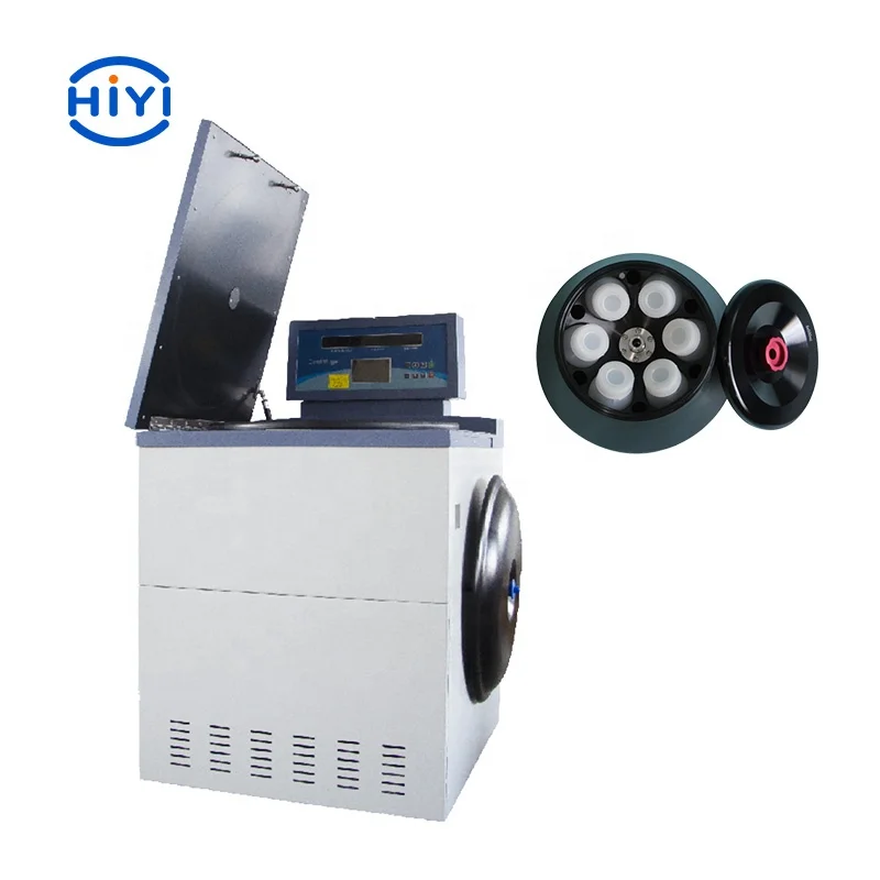HiYi HY6C Floor Large Capacity Low Speed Centrifuge With Self Correcting Balance Swivel Can Be Equipped