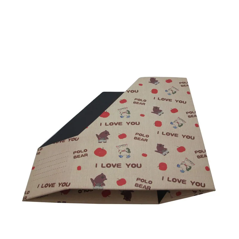 2021 Custom printing wholesale document file folder in brown