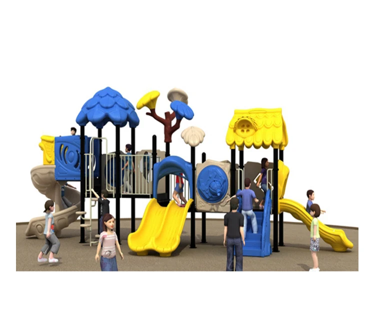 cheap kids amusement park outdoor toys playground equipment big outdoor slide big slider out door play ground