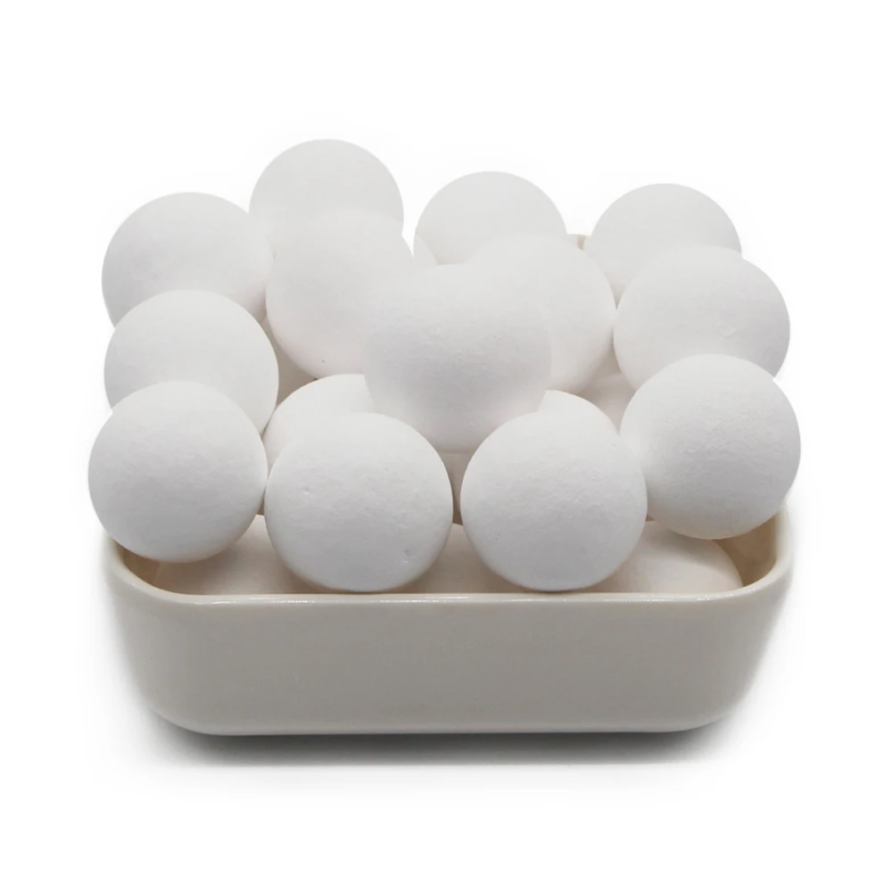 Industrial Tower Filling Catalyst Bed Support Media Ceramic Balls Catalyst Bed Support