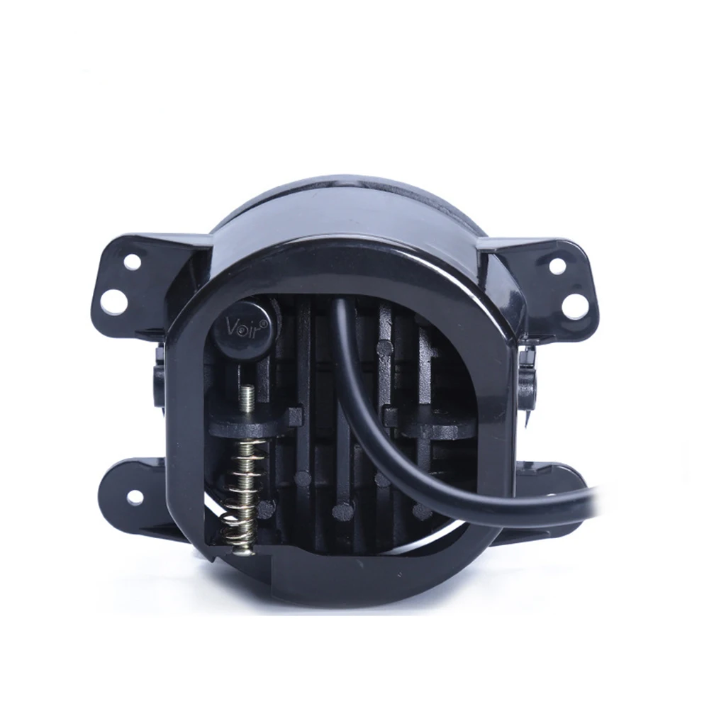 12-24V 4 Inch Round Led Fog Light Headlight 30W 45W Projector lens With Halo DRL Lamp for DAF