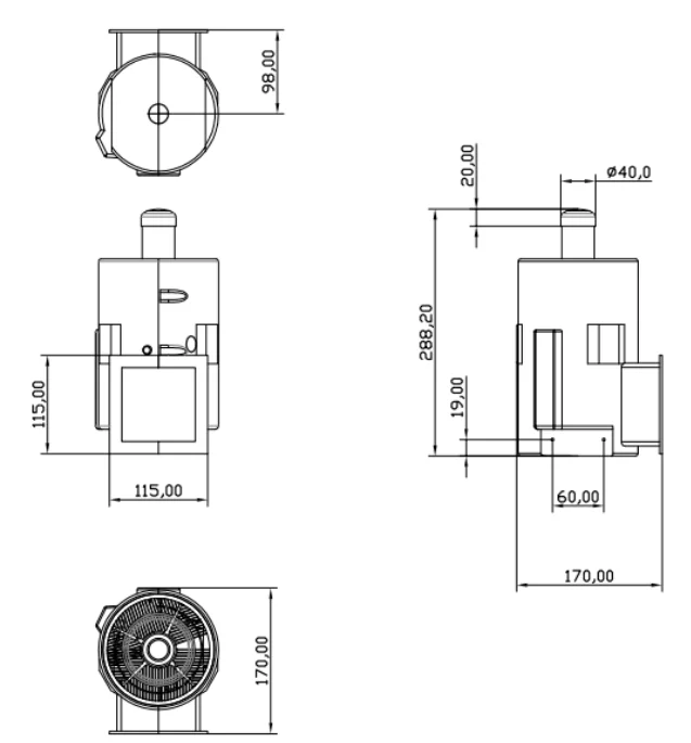 Новый охлаждающий смеситель для перемешивания с поворотом на 130 градусов, сверхнизкая температура