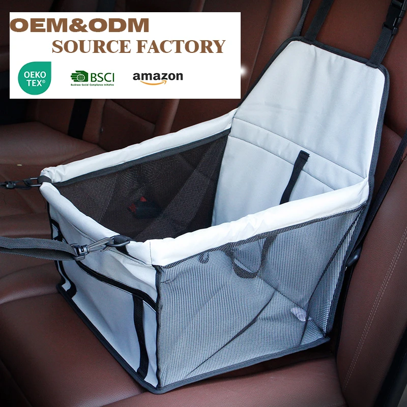 Safety Portable Small Pet Carrier Cat Travel Kennel Medium Sized Dog Car Booster Seat for Dogs