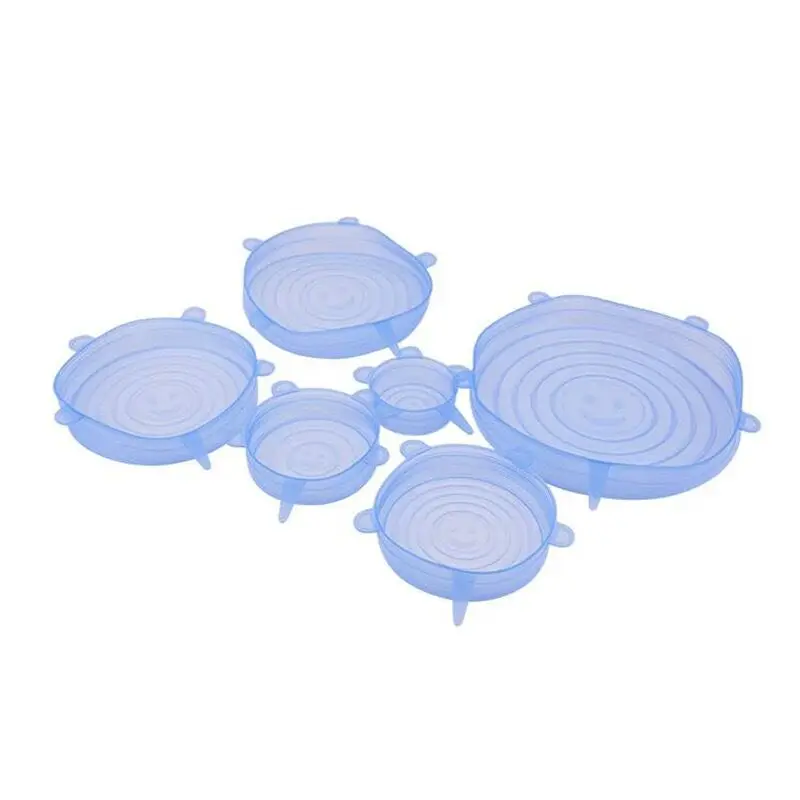 F1-492 Reusable Durable and Expandable Silicone fresh-keeping Covers for Fresh Food & Leftovers Keep Food Fresh