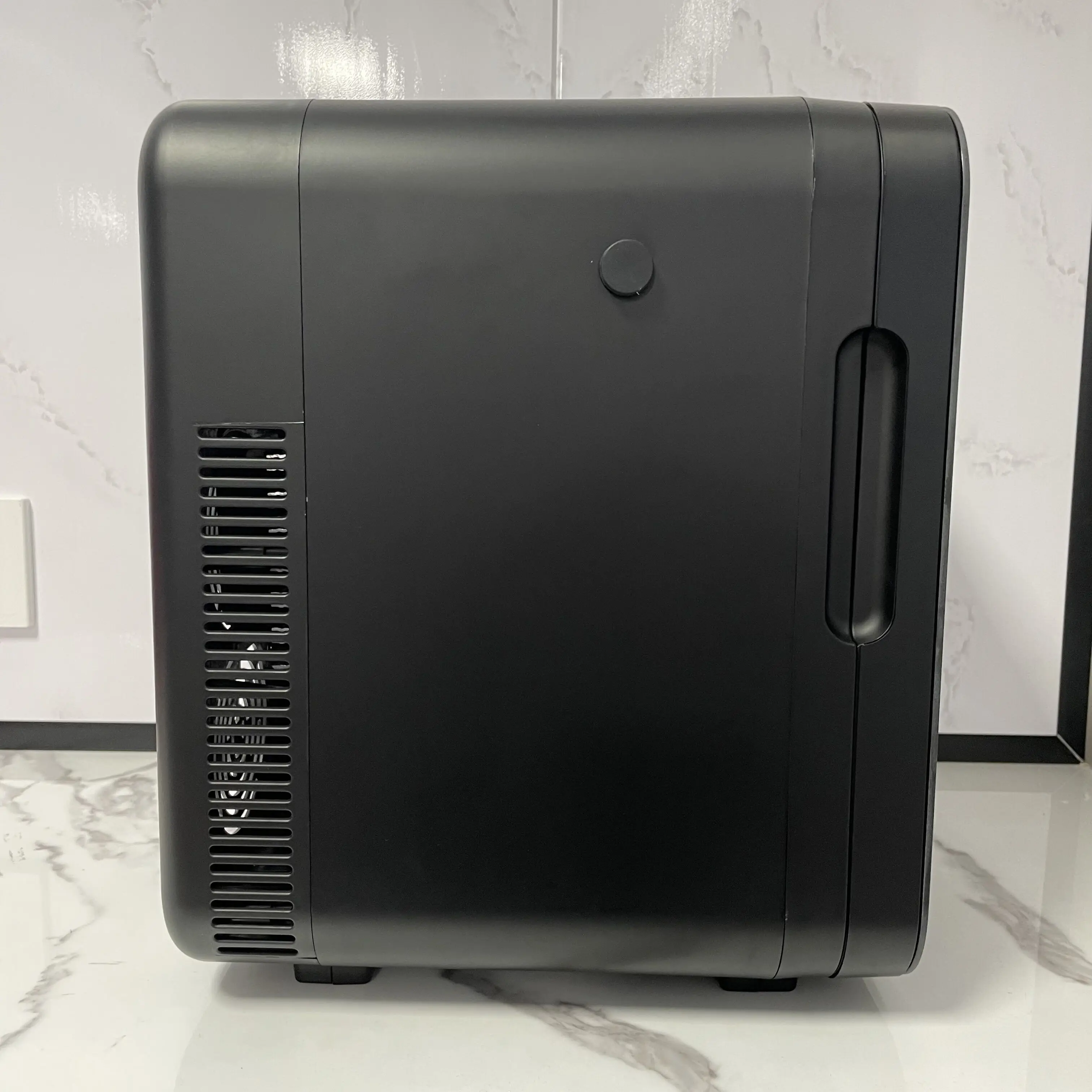 10L Temp Display  Black Color Temp Control  Compact Small Milk cooler Mini Fridge for coffee machine