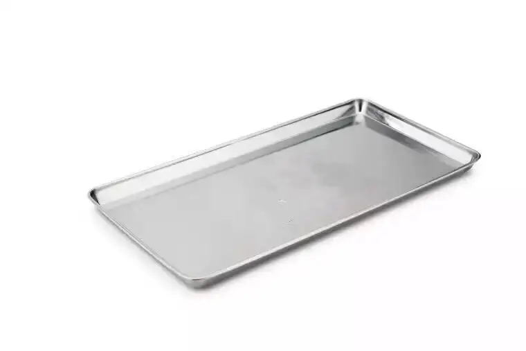 steel plates mirror tray serving tray