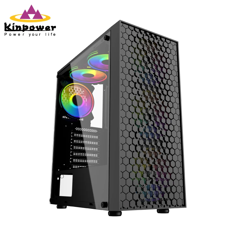 Wholesale New Gaming PC Case M-ATX ITX Computer Case TEMPELA GLOASS Gaming PC Case