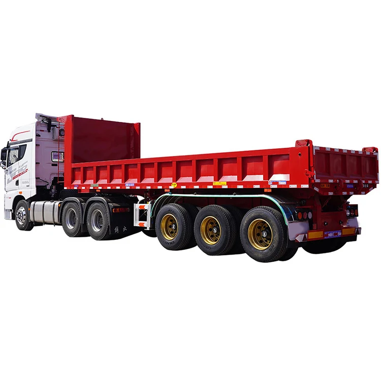 3 Axle Dump Truck Trailer 3 Axle Semi Trailer