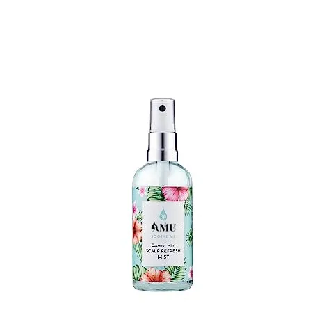 Good quality sells well hydrating soothe scalp and relieve itching coconut mint scalp refresh mist leave-in hair spray