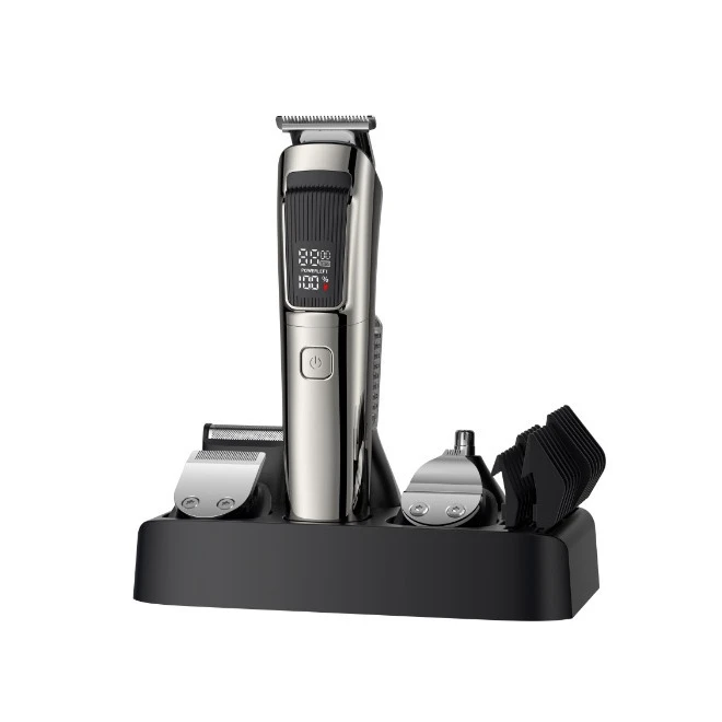 Hot Sale Cordless Hair Trimmer Professional 6-in-1 Multi-function Grooming Kit Men Electric Hair Trimmer Set