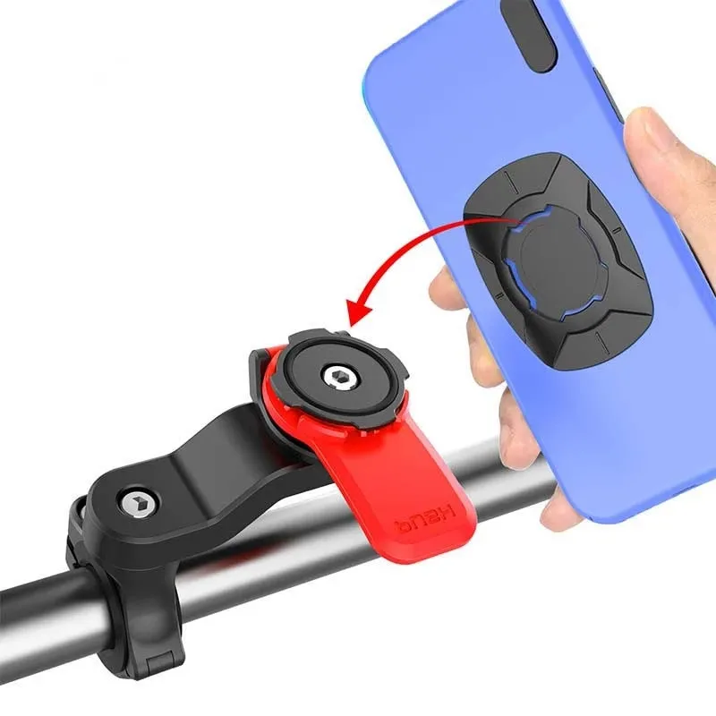 Quick Twist Lock Motorcycle Bike Phone Holder Stand Adjustable Support Moto Bicycle Handlebar Mount Bracket For iPhone