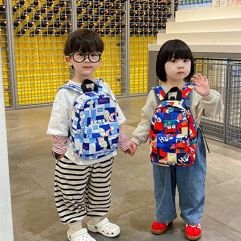 New fashion kawaii cute cartoon backpack high quality large capacity casual school bag outdoor student bags