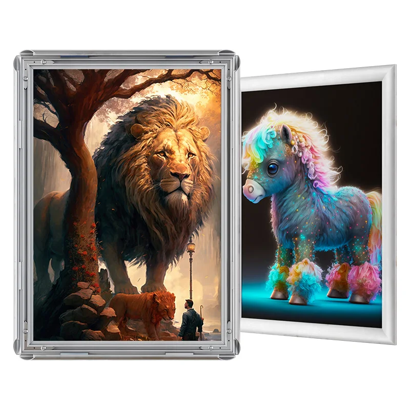 CYDISPLAY 1 81 дюйма 27 дюймов x 39 Серебристая Вертикальная оснастка рамка алюминиевая рекламная для настенного плаката