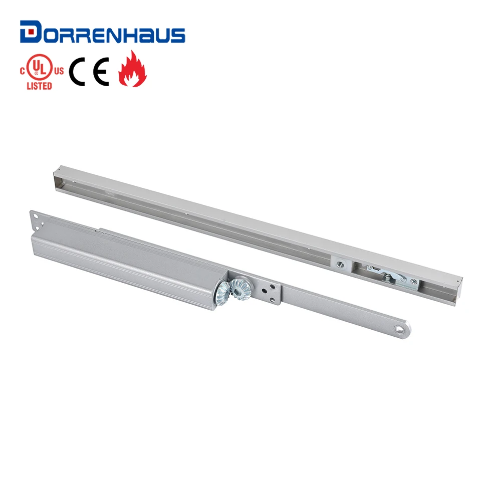 DORRENHAUS D70A UL CE Adjustable Hydraulic Self Closing Concealed Door Closer For 200-100kgs Metal Door