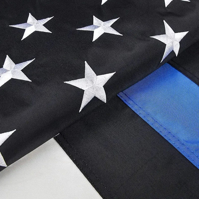 Huiyi High quality custom Embroidered US Country Flags Hot sell custom country flag for office