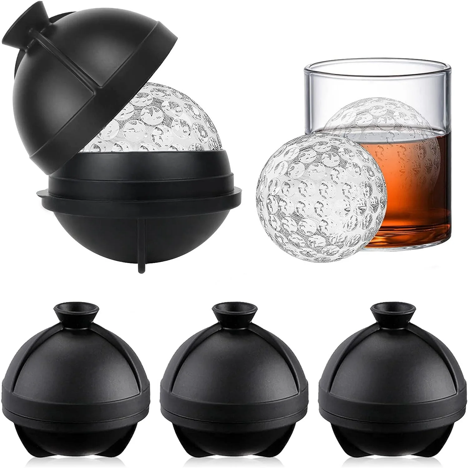 2024 new design hot selling ice cube mold all kinds of form Silicone ice cube mold for Bar and party