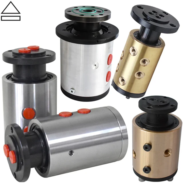 Multi channel hydraulic rotary joint/multiple independent channels Gap sealed rotary joint