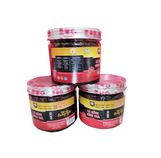 
High Quality Goby Fish Canned Seafood River Tra Goby 300g For Sale 