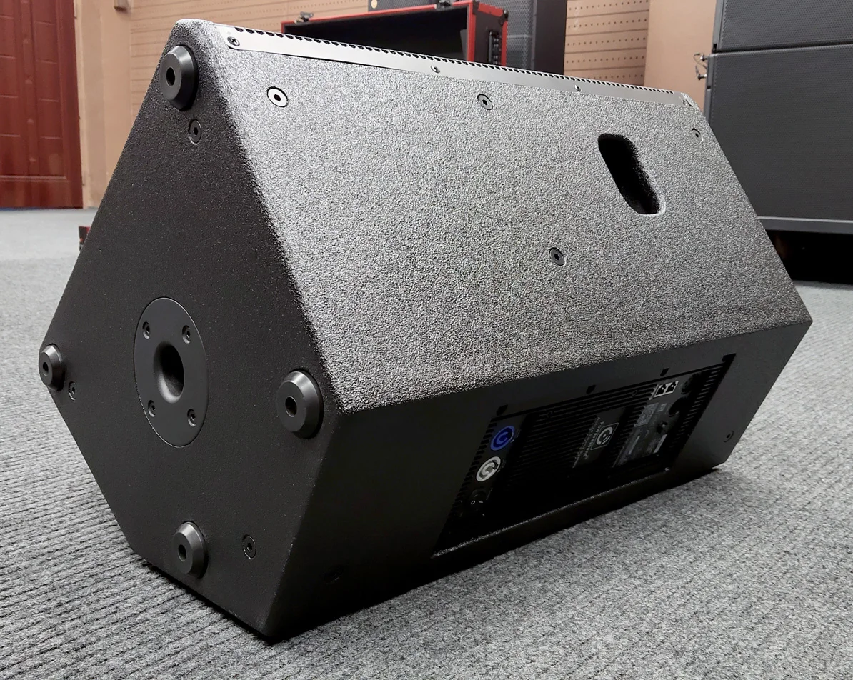 Professional active sound system single 10 inch stage monitor speaker 300W AES power DJ speaker with D class power amplifier