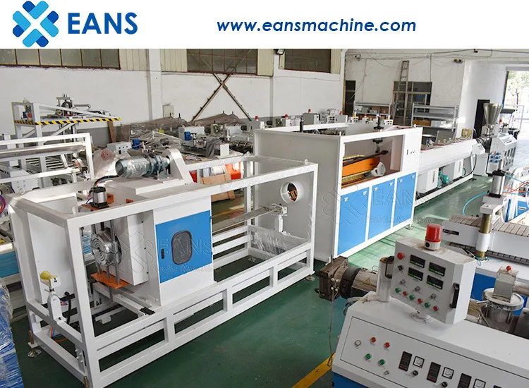 PVC Plastic Sewer Pipe Water Pipe Making Machine / Production Line