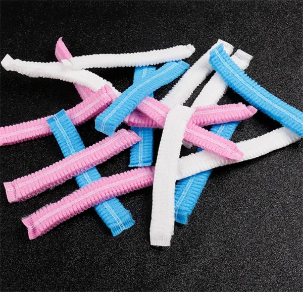 Disposable Clip Cap Non Woven PP Surgical Cap Hats Head Cover Hospital Medical Bouffant Caps