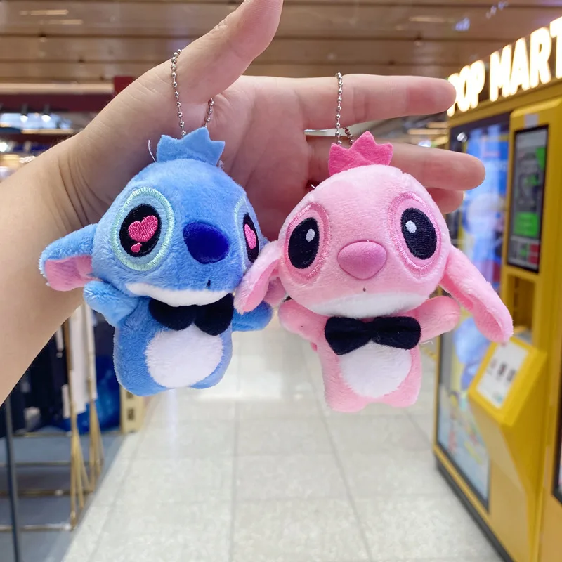 Small Cotton Key Chain Bag Pendant Explosion Stilder Gift Plush Doll Boutique Claw Machine Claw Sound Toy
