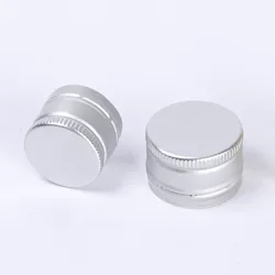 Wholesale 18 20 22 25 28 mm Screw Cap ROPP Aluminum Threaded Cap for Oral Liquid Pharmaceutical Bottle
