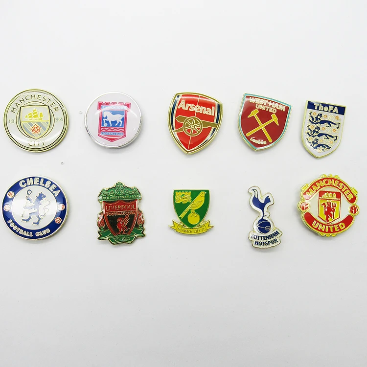 European Football Championship 2024 Copa América football soccer team club metal lapel brooch hard enamel epoxy pin badges