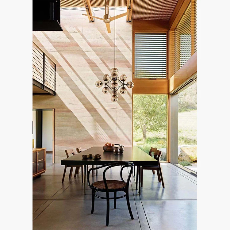 Hot Sell Great Design RS Rammed Earth Board Gradient Colour  Wall Cladding For Wall Decoration