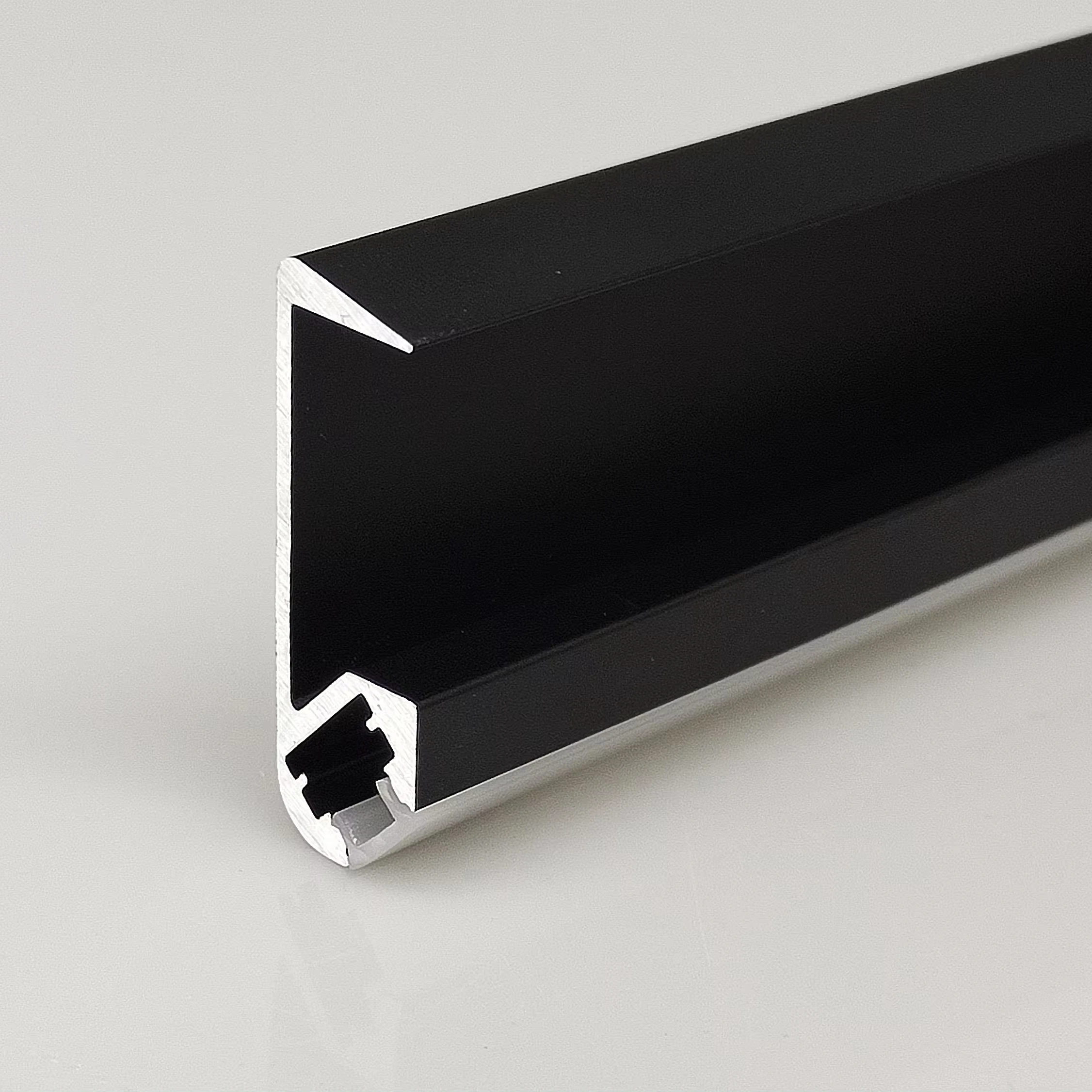 18mm laminate LED Aluminum anodized aluminum extruded LED profile Front laminate LED lamp strip profile
