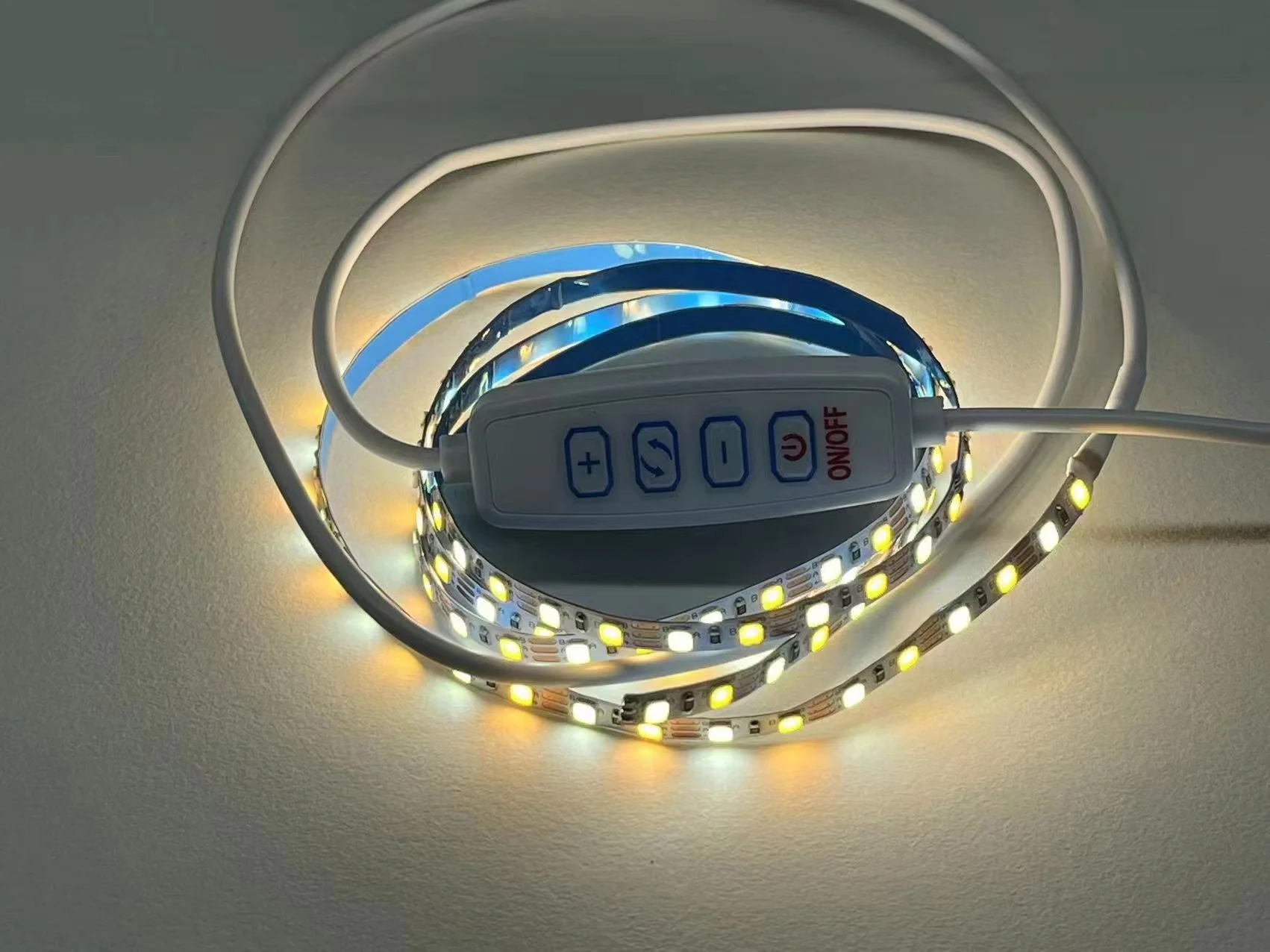 5V USB dual colour decorative photo frame led self-adhesive soft strip ins crafts toys bare board background ambient light strip