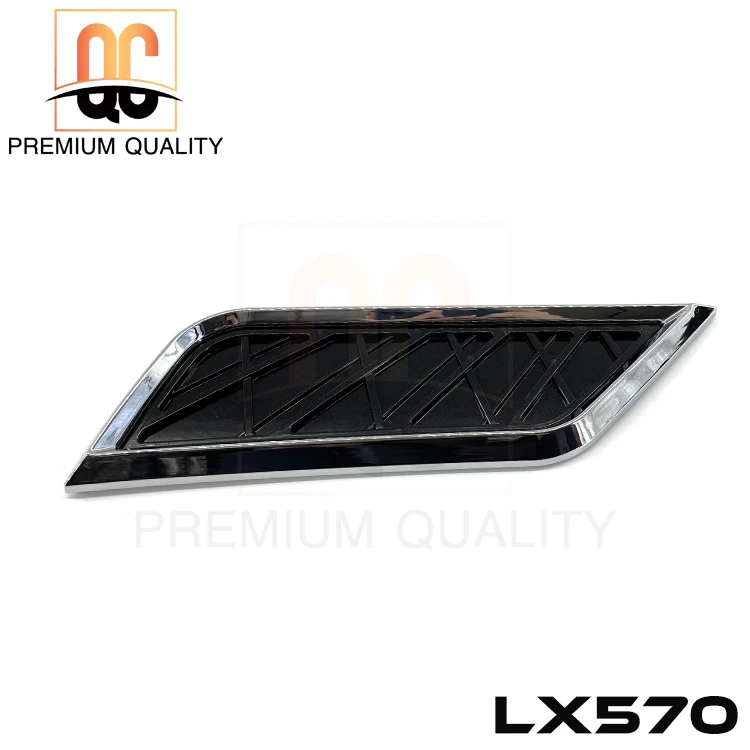 Dubai market hot sell high quality black rear bumper wing decoration for LX570