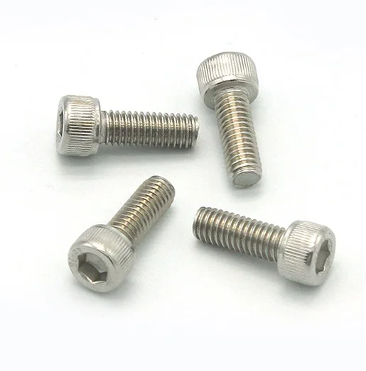 Screw supplier Stainless steel m2 m3 m4 m5 m6 hex hexagonal socket head cap screws