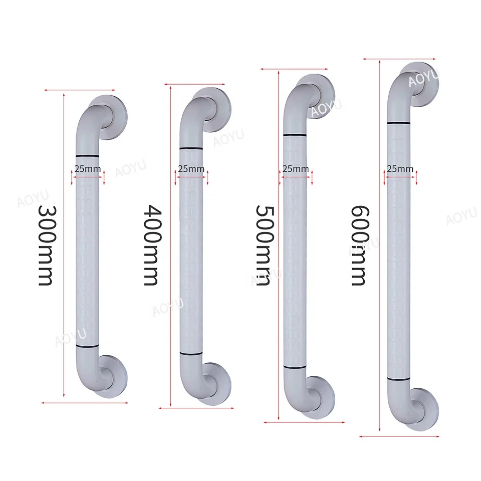 Non-slip Pvc Disable Grab Bar Plastic Elderly Medical Support rail Hospital Hallway Handrail