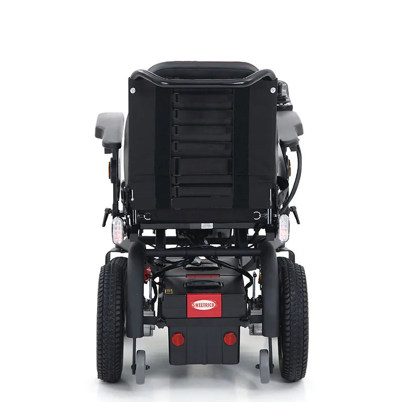 electromagnetic brake excellent obstacle crossing wheelchair electric power wheelchair for disabled handicap wheelchair- SWC01
