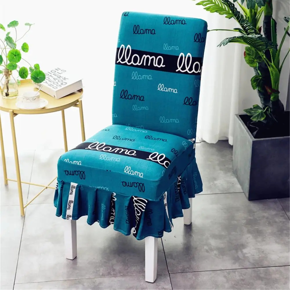
HOTSELLING Cheap Universal Size Fashion Pattern Chair Covers Spandex For household diningroom kitchen livingroom 