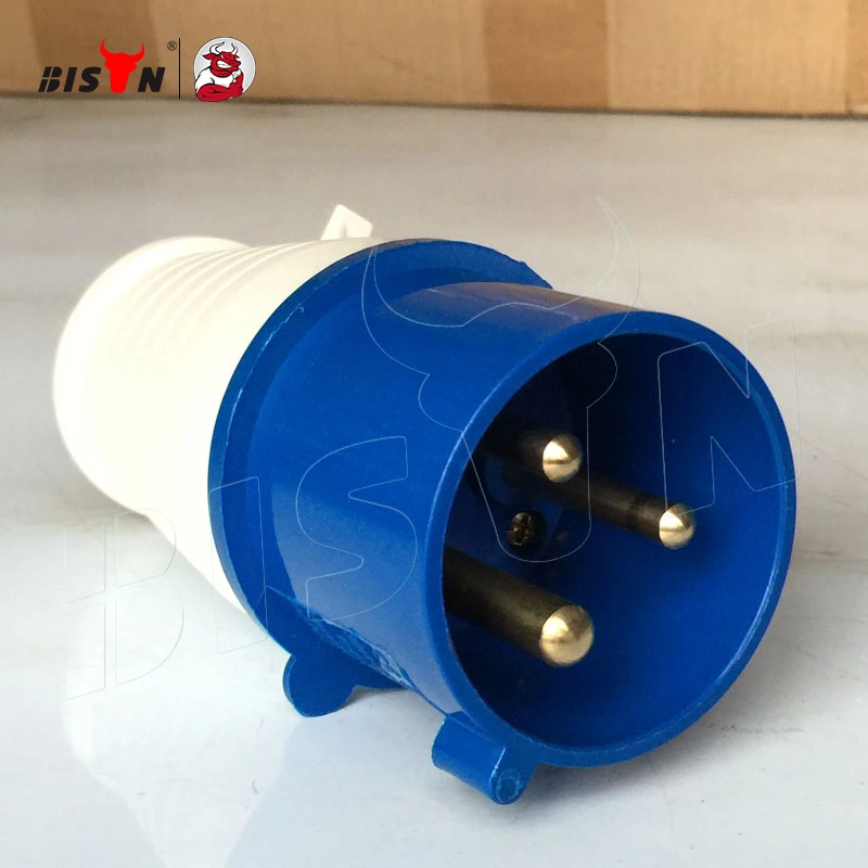 BISON Spare Parts Industrial Plug Black