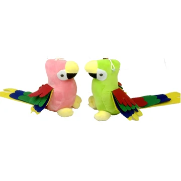 Custom Plush Toys Embroidered Animal Birds Comforter Filled Gift for Birthday