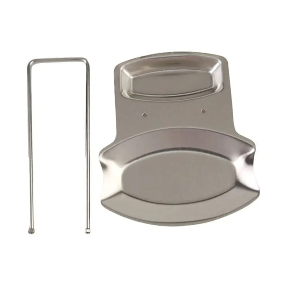 Wholesale Stainless Steel Pot Cover Spoon Bracket Non Perforated Desktop Drain Pan Removable Rack